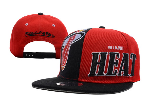 NBA Maimi Heat M&N Snapback Hat NU17